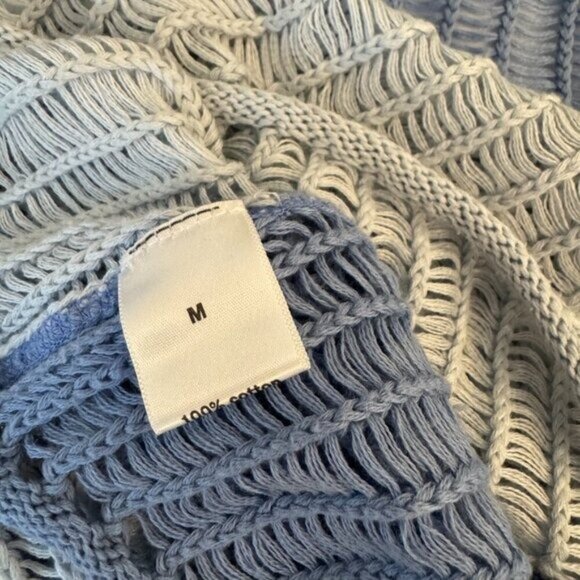 Yigal Azrouel Cut25 Knitted Butterfly Crop Wrap - Picture 2 of 8